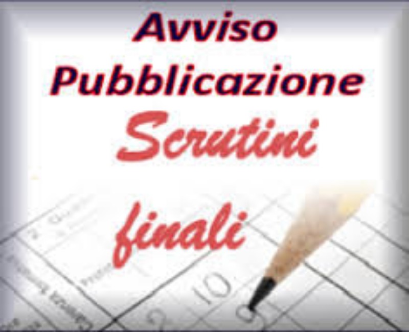 Scuola Primaria - Pubblicazione Scrutini Finali